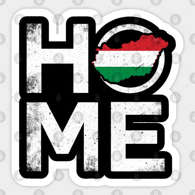Hungary flag. Perfect present for mom mother dad father friend him or her Sticker by SerenityByAlex